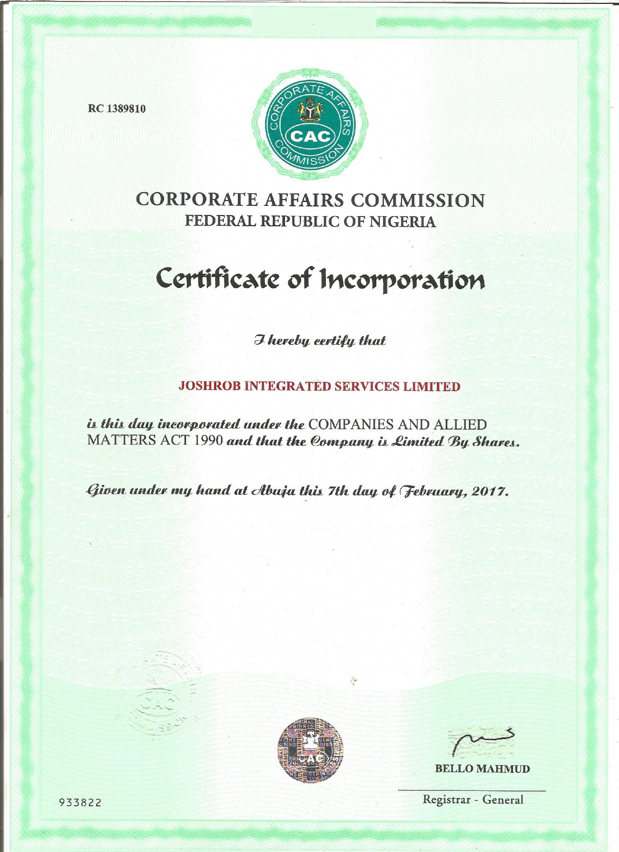 IADC Accreditation